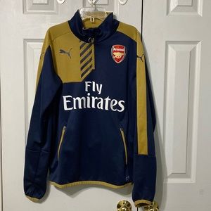 Arsenal 1/2 zip pullover top